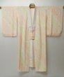 Photo9: 0629T08z610 Japanese Kimono Silk Artist work JUBAN Light coral pink Petal (9)
