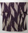 Photo1: 0526T01z880 Vintage Japanese Kimono Silk OMESHI KOMON Grape Karakusa (1)