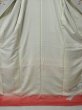 Photo8: 1219H09z1150 Japanese Kimono Silk FURISODE Light gray Flower cart (8)