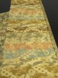 Photo8: 1A03z140 Vintage Japanese Kimono Silk OBI FABRIC  Bamboo grass 77.2" (8)