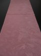 Photo5: 1U02z60 Japanese Kimono Silk  FABRIC Rosy brown Plants 37.8" (5)