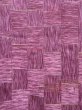 Photo4: 0323N02z730 Vintage Japanese Kimono Wool KOMON Pink Dark purle Ichimathu (4)