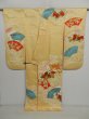 Photo10: 0908i03z830 Japanese Kimono Silk FURISODE Cream-Yellow Jigami (10)