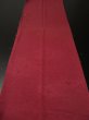 Photo5: 3C02z50 Japanese Kimono Silk  FABRIC Dark pink-red Flying crane 40.9" (5)