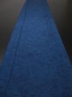 Photo5: 1W03z80 Japanese Kimono Crepe Silk  FABRIC Indigo blue Flowers 58.3" (5)