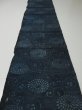 Photo6: 4M12z70 Vintage Japanese Kimono Cotton Momen Boro Fabric Indigo Katazome 55.1" (6)