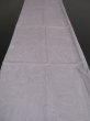 Photo5: 4H02z60 Japanese Kimono Silk  FABRIC Light gray Suminagashi 42.5" (5)