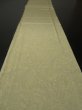 Photo5: 1S05z90 Japanese Kimono Silk  FABRIC Light olive, Light gray Suminagashi 67.7" (5)