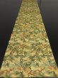 Photo7: 1A03z140 Vintage Japanese Kimono Silk OBI FABRIC  Bamboo grass 77.2" (7)