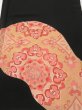 Photo1: 3F02z70 Japanese Kimono Silk  FABRIC Black Flower 48" (1)