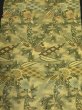 Photo1: 1A03z140 Vintage Japanese Kimono Silk OBI FABRIC  Bamboo grass 77.2" (1)