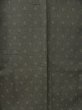 Photo3: 0109H02z810 Vintage Japanese Kimono Silk KOMON Dark gray Flower (3)