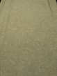 Photo1: 1S05z90 Japanese Kimono Silk  FABRIC Light olive, Light gray Suminagashi 67.7" (1)