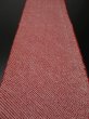 Photo5: 4L04z50 Japanese Kimono Silk  FABRIC Red Shibori dyeing 41.7" (5)