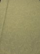 Photo1: 1S03z90 Japanese Kimono Silk  FABRIC Light olive, Light gray Suminagashi 66.9" (1)