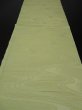 Photo5: 2A01z50 Japanese Kimono Silk  FABRIC Light lime green Stream 37.8" (5)