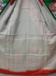 Photo8: 0621N03z690 Vintage Japanese Kimono Synthetic Girl's  Green Royal cart (8)