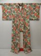 Photo8: 1404T03z930 Japanese Kimono Crepe Silk KOMON Off-white Plum blossom (8)