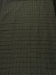 Photo1: 3C03z90 Vintage Japanese Kimono Silk  FABRIC Dark brown-gray   62.2" (1)