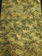 Photo1: 1A02z140 Vintage Japanese Kimono Silk OBI FABRIC  Bamboo grass 75.6" (1)