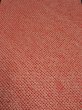 Photo1: 1Q03z50 Japanese Kimono Silk  FABRIC Orangered Shibori dyeing 39.4" (1)