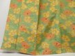 Photo4: 2107T08z820 Vintage Japanese Kimono Silk TSUMUGI Camellia Pea Green (4)