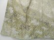 Photo5: 2206T01z1000  Japanese Kimono Crepe Silk TSUKESAGE Flowers Off-white (5)