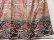 Photo6: 2010T01z930  Japanese Kimono Silk TSUKESAGE Flowers Light brown (6)