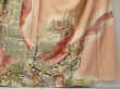 Photo6: 2212T03z880 Vintage Japanese Kimono Silk HOUMONGI Paulownia Off-white (6)