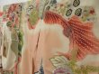 Photo2: 2212T03z880 Vintage Japanese Kimono Silk HOUMONGI Paulownia Off-white (2)