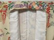 Photo9: 1709T04z960  Japanese Kimono Silk TSUKESAGE Flowers Milky White (9)