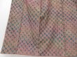 Photo4: 1709T08z890  Japanese Kimono Silk KOMON Shibori dyeing Dark coral (4)