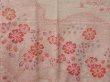 Photo3: 2204T08z580  Japanese Kimono Silk SHIBORI HAORI Flower Pink (3)