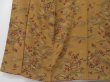 Photo4: 2207T7z850  Japanese Kimono Silk KOMON Plum blossom Ochre (4)