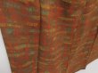 Photo3: 2207T02z1040  Japanese Kimono Crepe Silk KOMON  Brown (3)