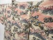 Photo2: 1709T01z410 Vintage Japanese Kimono Silk MEISEN HAORI Pine Peach-Beige (2)