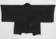 Photo2: 0304N02z540 Vintage Japanese Kimono Silk HAORI Black Branch (2)