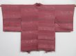 Photo1: 0519i01z540 Vintage Japanese Kimono Silk HAORI Old rose Flower (1)