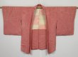 Photo10: 0207N10z790 Vintage Japanese Kimono Silk HAORI Pink Chrysanthemum (10)