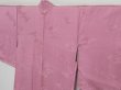 Photo2: 1210i04z570 Vintage Japanese Kimono Silk HAORI Light pink-Purle Cloud (2)