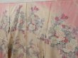 Photo2: 1327T05z1080 Japanese Kimono Silk FURISODE Pink Peony (2)