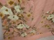 Photo3: 1327T01z970 Vintage Japanese Kimono Silk TSUKESAGE Pink Plum tree (3)