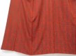 Photo4: 1313T10z930 Japanese Kimono Silk KOMON Red-Brown (4)