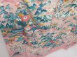 Photo3: 1614i03z1000 Japanese Kimono Silk HOUMONGI Light pink Scenery (3)