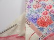 Photo10: 0905i02z1000 Japanese Kimono Silk SHIBORI FURISODE Pink Flowers (10)