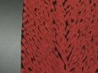 Photo3: 3R05z50 Japanese Kimono Silk  FABRIC Poppy red Shibori dyeing 52.8" (3)