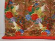 Photo2: 0427N05z3060 Japanese Kimono Silk UCHIKAKE Gold Peacock (2)