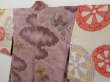 Photo10: 1129T05z580 Vintage Japanese Kimono Silk HAORI Ash pink Paulownia (10)