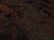 Photo2: 1J01z70 Japanese Kimono Crepe Silk  FABRIC Dark navy Palace garden 37.8" (2)