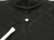 Photo8: 1215T02z400 Vintage Japanese Kimono Silk HAORI Black (8)